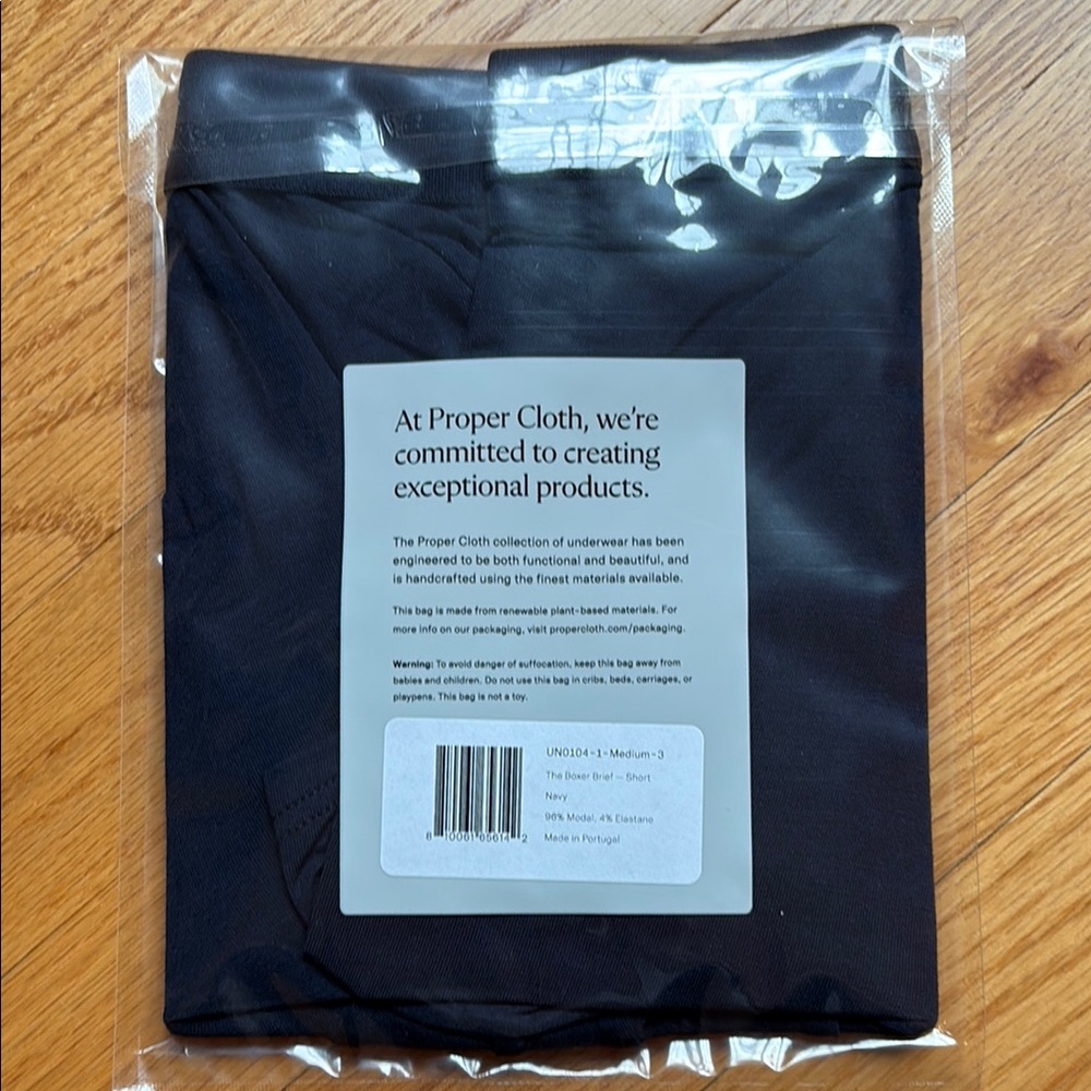 Blue Boxer Briefs Proper Cloth